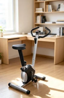 Zwarte hometrainer