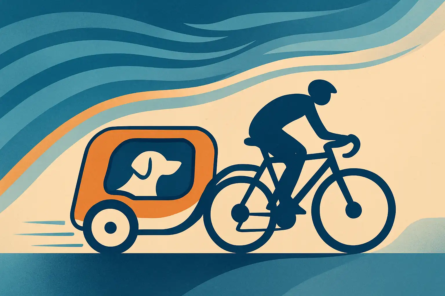 Aerodynamica voor op twee wielen: zo maak je je hondenfietskar sneller en stabieler zonder comfort te verliezen