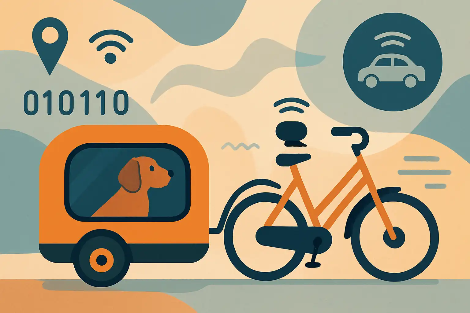 Autonome fietskar-technologie: hoe zelfrijdende systemen het vervoer van honden kunnen veranderen