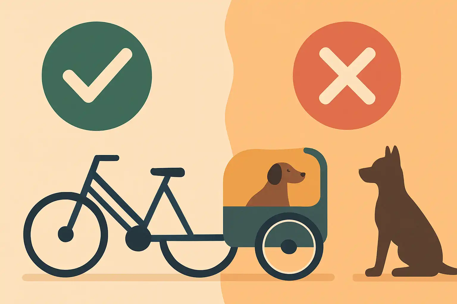 De ethiek van transport: wanneer is een fietskar wel of niet goed voor je hond?