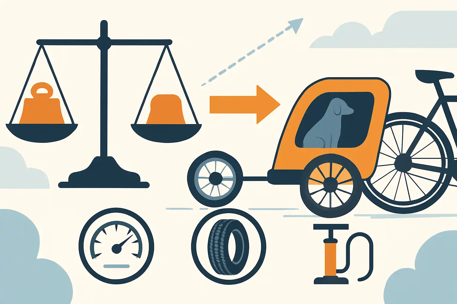 De wetenschap achter stabiliteit: hoe gewicht, snelheid en bandenspanning de handling van je hondenfietskar beïnvloeden