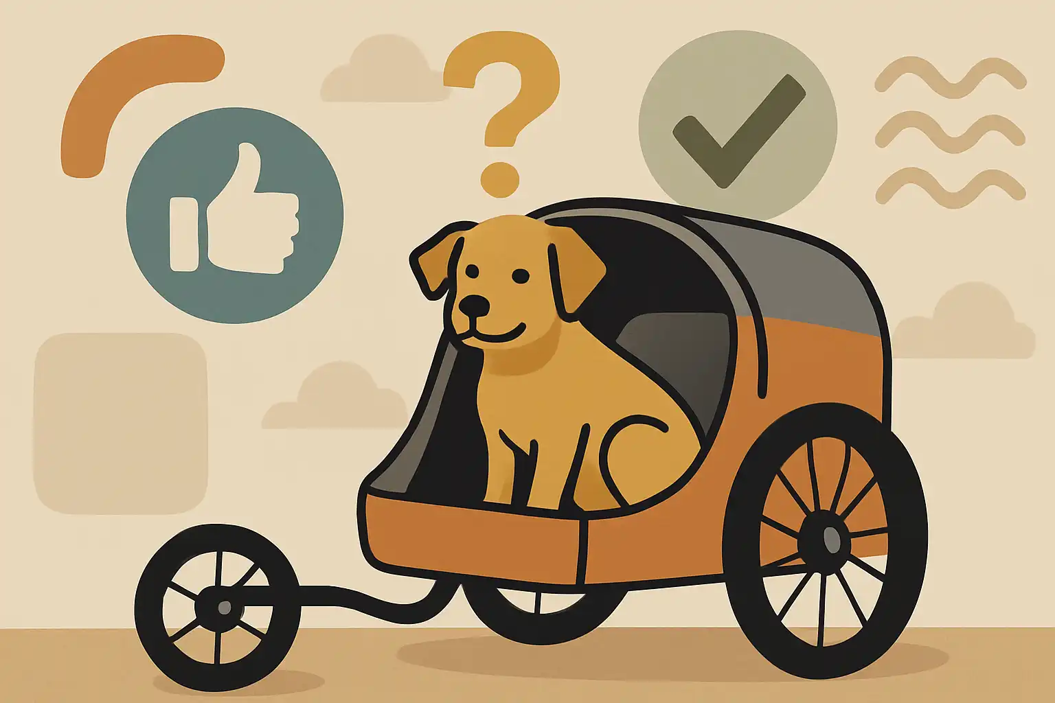 Het ultieme comfortexperiment: zes simpele tests om te zien of je hondenfietskar écht comfortabel is voor je hond