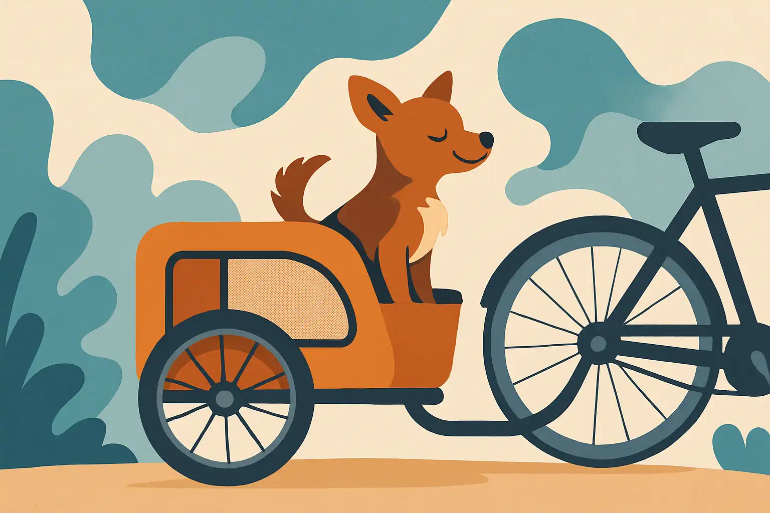 Klein maar dapper: hoe je een hondenfietskar perfect maakt voor toy- en mini-honden