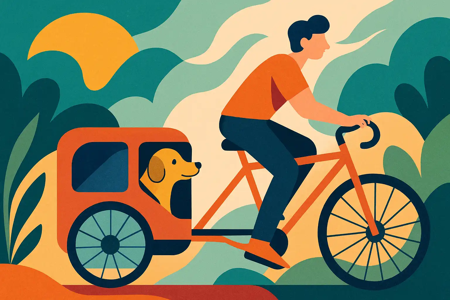 Levensverhalen op wielen: hoe een hondenfietskar het leven van baas en hond echt kan veranderen