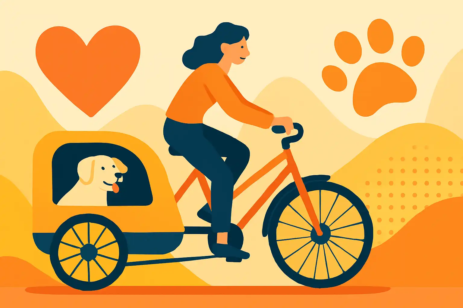 Proefritten die adoptie helpen: zo organiseer je veilige kennismakingstours met een hondenfietskar voor opvanghonden