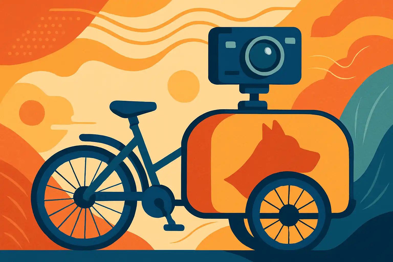 Vlogklaar: zo monteer je camera's veilig op je hondenfietskar voor epische ritbeelden