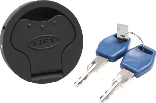 Tankdop met slot Piaggio NRG power/ Purejet/ Peugeot jetforce