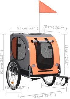 Hondenfietskar voor Fiets Toon Veilig en Comfortabel