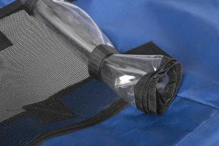 Opvouwbare Hondenfietskar met Reflectoren en Regenhoes - Fietsaanhanger voor Honden tot 40 KG