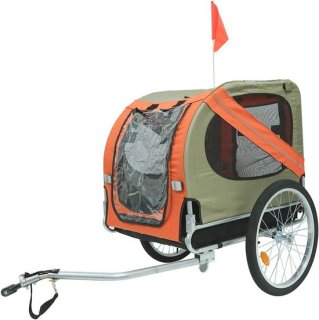 Opvouwbare Fietskar voor Honden - Waterdicht en Veilig met Reflectoren - Tot 40 kg Draagcapaciteit review