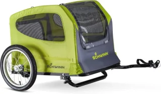 Huisdier Fietstrailer voor Honden - Comfortabele en Veilige Fietstocht met Grote en Kleine Honden