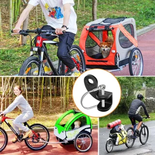 Hondenfietskar - Fiets Trekhaak Koppeling - Hondenkar - Fietskar - Fietskar bagage - Fietskar - aanhangwagen - fietsaccessoires met U-gesp - voor fiets /mountainbikes /eBike /cargo /Bagagekar /duwwagen /kinderen /huisdier /kat /honden /Kamperen