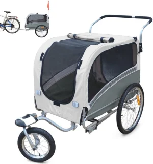 Fietsaanhanger voor honden en kinderwagens - Veilig en veelzijdig