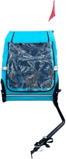 Hondenfietskar Blauw – Stevige Fietskar voor Honden met Reflectoren – Hondenkar tot 30 kg