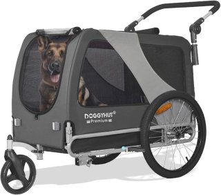 Premium XL 2-in-1 Hondenfietskar en Jogger voor Grote Honden tot 45 kg - Hondenaanhanger voor Fiets review