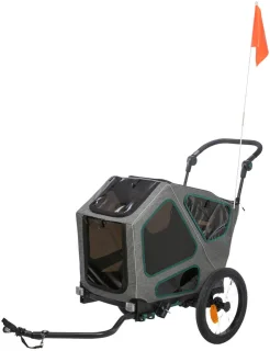 Trixie Jogger-Ombouw Voor Fietskar Small - Hondenfietskar - Grijs