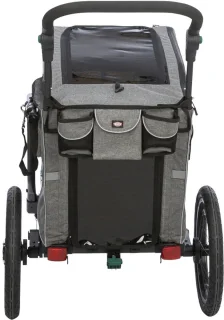 Trixie Jogger-Ombouw Voor Fietskar Small - Hondenfietskar - Grijs