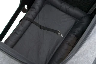 Trixie Jogger-Ombouw Voor Fietskar Small - Hondenfietskar - Grijs