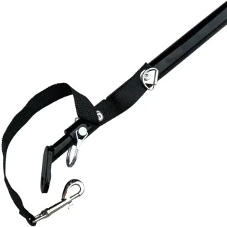Hondenfietskar met Reflectoren – Blauw – Fietsaanhanger Hond tot 30kg