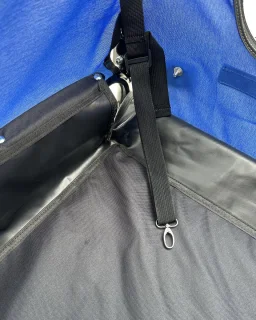 Hondenfietskar Fietskar hond - opvouwbaar - Hondenkar Grijs - Max 30kg