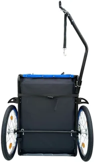 Hondenfietskar Fietskar hond - opvouwbaar - Hondenkar Grijs - Max 30kg