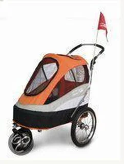Hondenfietskar Sporty DOG - honden tot 28kg - luchtbanden - incl. regenhoes