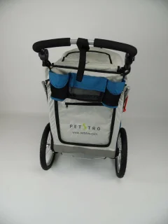 Fietskar met Jogger functie Petstro  M tot 30 kg Blauw