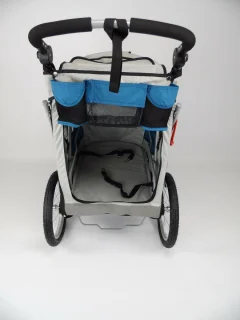 Fietskar met Jogger functie Petstro  M tot 30 kg Blauw