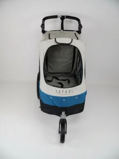 Fietskar met Jogger functie Petstro  M tot 30 kg Blauw