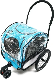 Fiets/wandel trailer voor kleine honden -max 25 kg.