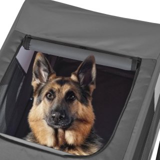 Wat vinden we goed aan de Hondenaanhanger voor Fietsen tot 35 kg - Inklapbare Fietskar voor Middelgrote en Grote Honden