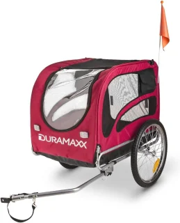 Fietsaanhanger voor Honden - Grote Laadruimte tot 250 Liter, Maximaal 40 kg - Geschikt voor Kleine tot Middelgrote Honden
