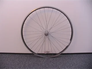 Voorwiel 28 x 1 1/4 - Ryde ZAC19 velg - aluminium naaf - zwart