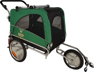 2in1 Fietskar XL voor Honden