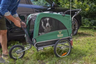 2in1 Fietskar XL voor Honden