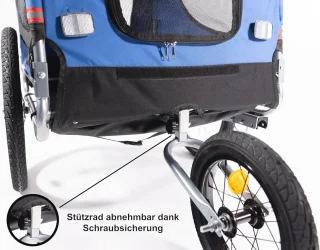 3-in-1 Hondenaanhanger