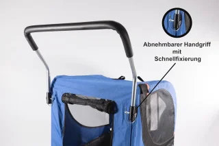 3-in-1 Hondenaanhanger