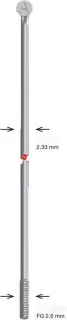 Alpina Raggi 230-13 spaken zonder nippels 144 stuks