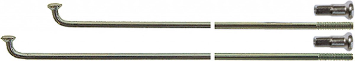 De Alpina Raggi 235-13 spaken zonder nippels ø2.33mm FG 2,6 zinc 144 stuks in één oogopslag