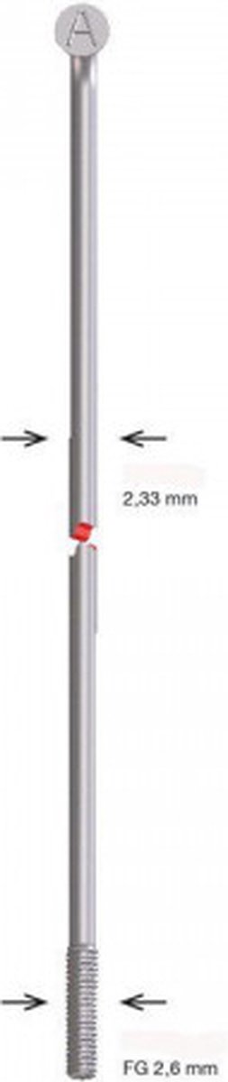 Wat vinden we goed aan de Alpina Raggi 235-13 spaken zonder nippels ø2.33mm FG 2,6 zinc 144 stuks