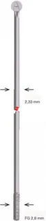 Alpina Raggi 258-13 spaken zonder nippels 144 stuks
