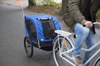 Bicycle Gear Hondenfietskar Blauw 40kg