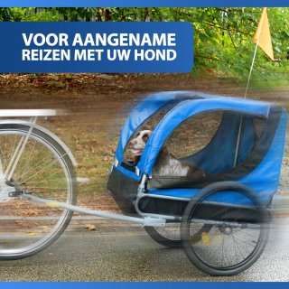 Bicycle Gear Hondenfietskar Blauw 40kg