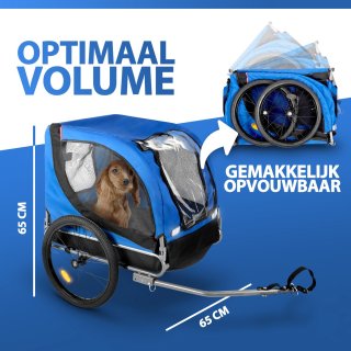 Bicycle Gear Hondenfietskar Blauw 40kg