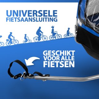 Bicycle Gear Hondenfietskar Blauw 40kg
