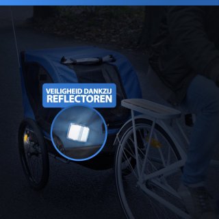Bicycle Gear Hondenfietskar Blauw 40kg