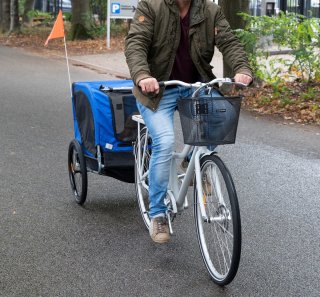 Bicycle Gear Hondenfietskar Blauw 40kg