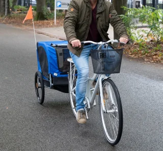 Bicycle Gear Hondenfietskar Blauw 40kg
