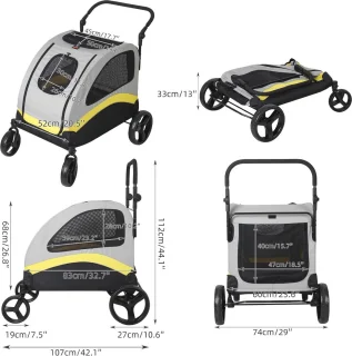 BingoPaw XXL Hondenbuggy