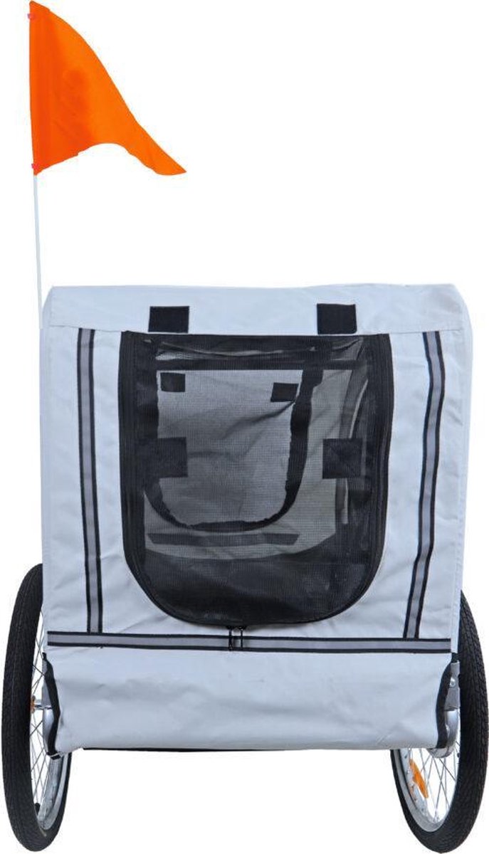 Wat vinden we goed aan de Boon Runner 2 Fietskar Lichtgrijs/Antraciet